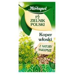 Opakowanie Herbapol Zielnik Polski Koper Włoski 20 torebek 40g