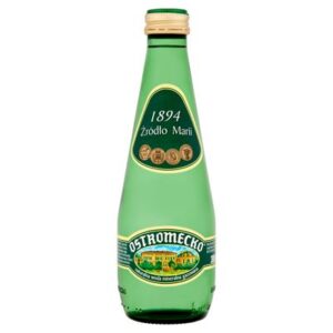 Szklana butelka OstromeckO Woda mineralna gazowana 300 ml