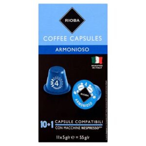 Opakowanie RIOBA Armonioso 55g (11 kapsułek)