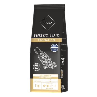 Opakowanie RIOBA Espresso Platinum Kawa ziarnista 3kg
