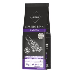 Opakowanie kawy ziarnistej RIOBA Espresso Silver o wadze 3kg