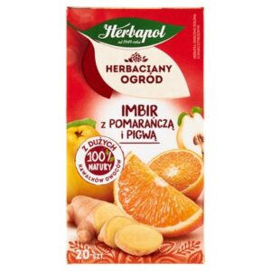 Opakowanie Herbaciany Ogród Herbata owocowa Imbir z pomarańczą i pigwą 20 torebek