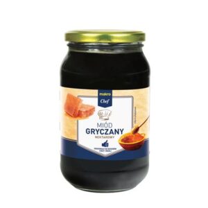 Słoik miodu gryczanego nektarowego METRO Chef 1,3 kg