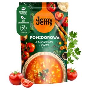 Opakowanie JemyJemy Pomidorowa z kurczakiem i ryżem 450g