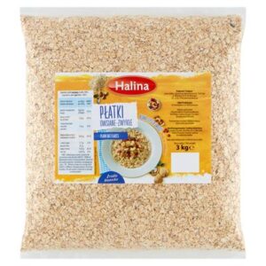 Duże opakowanie HALINA Płatki owsiane 3 kg