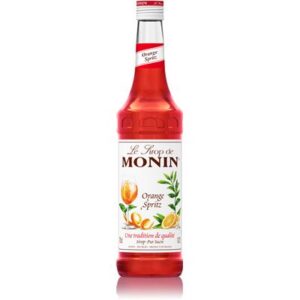 Butelka syropu pomarańczowego MONIN Orange Spritz 700 ml