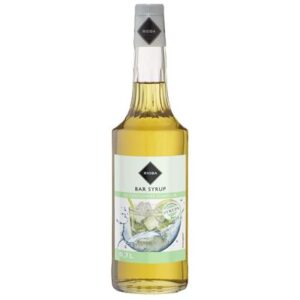 Szklana butelka syropu RIOBA Czarny Bez 700ml
