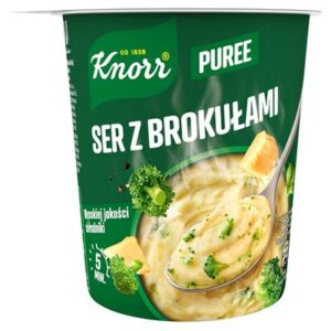 Opakowanie Knorr Danie Puree ser z brokułami 50 g