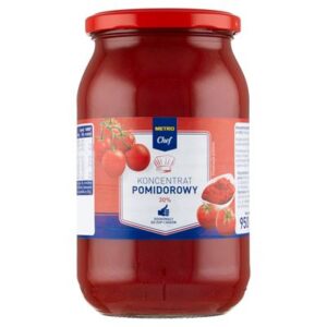 Opakowanie koncentratu pomidorowego METRO Chef 950 g