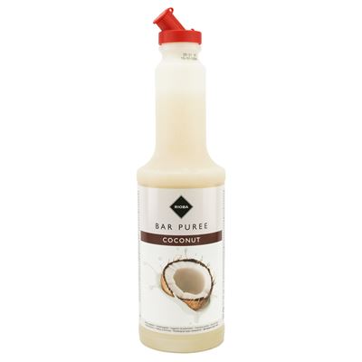Butelka puree kokosowego RIOBA o pojemności 1 litra