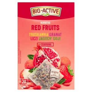 Opakowanie BIG-ACTIVE Herbata Red Fruits 20 kopert 45g