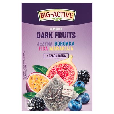 Pudełko herbaty BIG-ACTIVE Dark Fruits 20 kopert 45g