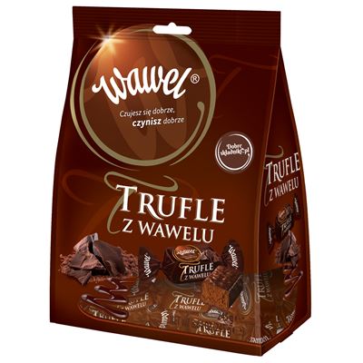 Opakowanie cukierków Trufle z Wawelu 245g