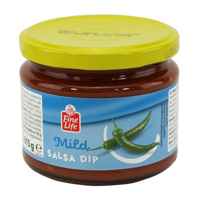 Fine Life Dip salsa łagodny 315g w słoiczku