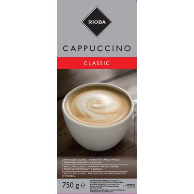 Opakowanie RIOBA Cappuccino coffee 750g