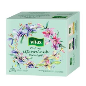 Zestaw VITAX Ziołowy upominek herbat 40 torebek 68g