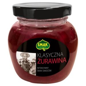 Słoik SMAK Klasyczna żurawina 190 g