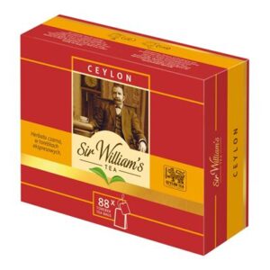 Opakowanie herbaty Sir William's TEA Ceylon 88 torebek