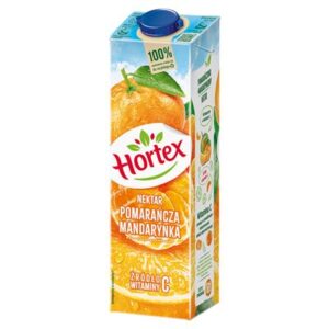 Zestaw Hortex Nektar pomarańcza mandarynka 6 x 1 l