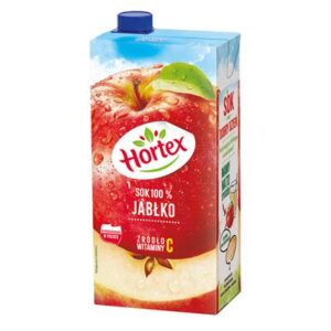 Opakowania Hortex Sok 100% jabłko 6 x 2 l