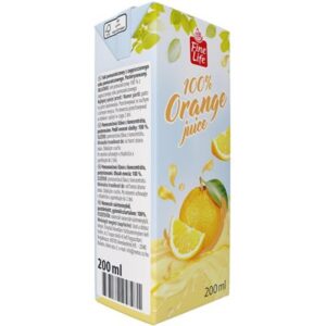 Zestaw Fine Life Sok pomarańczowy 27 x 200 ml