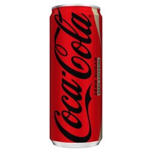 Puszka napoju gazowanego Coca-Cola Zero Kofeiny 330 ml