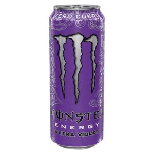 Puszka napoju energetyzującego Monster Energy Ultra Violet zero cukru 500 ml