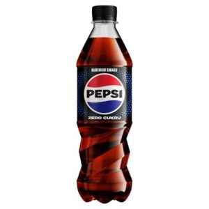 Butelki napoju gazowanego Pepsi Zero Cukru 500 ml