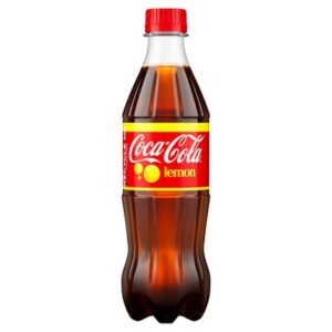 Zestaw 12 butelek napoju gazowanego Coca-Cola Lemon bez cukru 500 ml