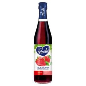 Szklana butelka Paola Syrop Truskawka 430ml